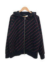 Logo Printed Zip-up HoodieReZARD/ジップパーカー/M/ポリエステル/BLK/総_画像1