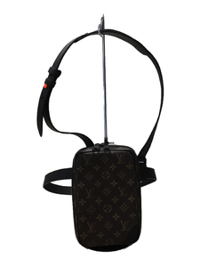 LOUIS VUITTON◆ユーティリティサイドバッグ/ショルダーバッグ/PVC/ブラウン/総柄/M44428/モノグラム