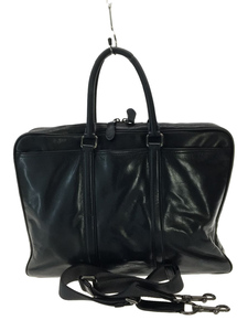 COACH* briefcase / leather / black /24776