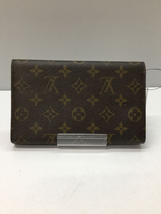 LOUIS VUITTON◆ミニ・ポシェット・アクセソワール_モノグラムT&B_BRW/レザー/BRW_画像2