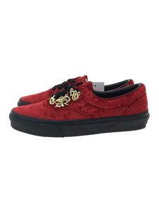 VANS◆ローカットスニーカー/23.5cm/RED/ベロア/721278