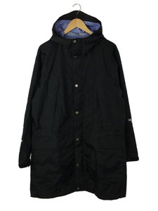 THE NORTH FACE◆MOUNTAIN RAINTEX COAT_マウンテンレインテックスコート/L/ナイロン/BLK