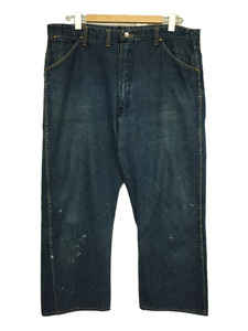 WRANGLER◆■VINTAGE/60s/11MWZ/斜めベル/GRIPPER/ボトム/38/コットン/IDG/無地