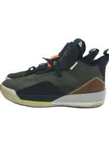 NIKE◆AIR JORDAN XXXIII NRG/エアジョーダン/カーキ/CD5965-300/28.5cm/KHK