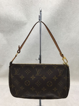 LOUIS VUITTON◆M51980/ポシェット・アクセソワール(OLD)_モノグラム_BRW/PVC/BRW_画像4