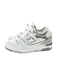 NEW BALANCE◆22FWモデル/ローカットスニーカー/27cm/ホワイト/BB550PWA/ベーシック