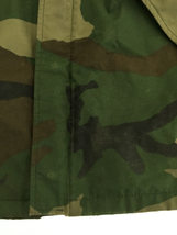 US.ARMY◆PARKA COLD WEATHER/ミリタリージャケット/MIL-P44188C/S/カーキ/カモフラ_画像7