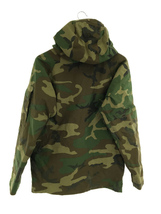 US.ARMY◆PARKA COLD WEATHER/ミリタリージャケット/MIL-P44188C/S/カーキ/カモフラ_画像2