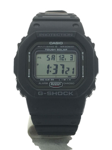 CASIO◆ソーラー腕時計・G-SHOCK/デジタル/BLK