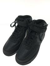 NIKE◆AIR FORCE 1 MID SHADOW/ハイカットスニーカー/26cm/BLK/DQ7666-001_画像2