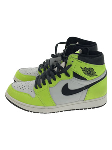 NIKE◆AIR JORDAN 1 RETRO HIGH OG VOLT/27.5cm/YLW/555088-702