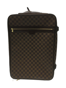 Louis Vuitton ◆ Pegas Leger 55_ Damier Eben _BRW/PVC/BRW