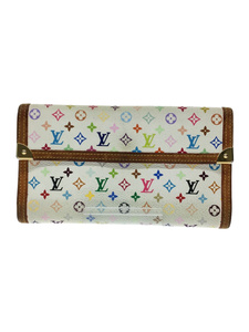 LOUIS VUITTON◆ポルト・トレゾールインターナショナル_モノグラム・マルチカラー_マルチカラー/PVC/マルチカラー/レディース