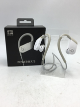beats by dr.dre◆イヤホン・ヘッドホン POWERBEATS WHITE MWNW2PA/A_画像1