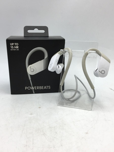 beats by dr.dre◆イヤホン・ヘッドホン POWERBEATS WHITE MWNW2PA/A