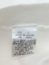 marka◆Tシャツ/O/コットン/ホワイト/M22C-20CS02B/Yuji Takeuchi SHADOW/タグ付_画像4
