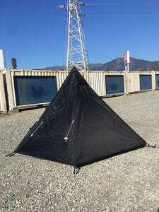 DOD* tent / one paul (pole) /4~6 person for /BLK