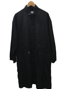 ATELIER BETON◆モッズコート/2/ナイロン/BLK/WATER REPELLENT STAND COLLAR COAT