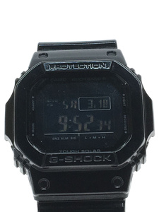 CASIO◆ソーラー腕時計・G-SHOCK/デジタル/BLK