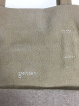 GENTEN◆ハンドバッグ/-/BEG_画像8