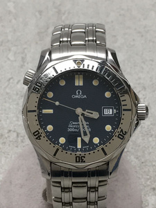 OMEGA◆クォーツ腕時計/アナログ/ステンレス/NVY/SLV/2532.80/SEAMASTER