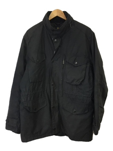 Barbour◆sapper jacket/3ワラント/オイルド/ジャケット/L/コットン/BLK/MWX0020BK91