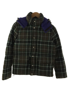 THE NORTH FACE PURPLE LABEL◆65_35 MOUNTAIN SHORT_マウンテンショートダウンパーカ/XS/ウール/BRW