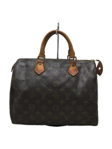 LOUIS VUITTON◆スピーディ30_モノグラム_BRW/PVC/BRW