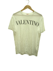 VALENTINO◆Tシャツ/M/コットン/WHT/プリント