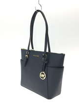 MICHAEL KORS◆CHARLOTTE LG TZ TOTE/トートバッグ/PVC/NVY_画像2