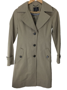 23 district * trench coat /38/ polyester /BEG/ plain 