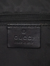 GUCCI◆GUCCI/グッチ/ハンドバッグ/ナイロン/BLK/001 1955_画像5