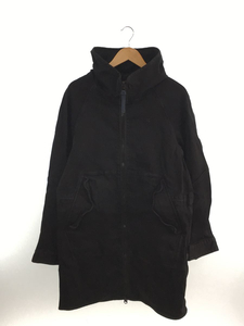 G-STAR RAW◆STRETT HDD PARKA/モッズコート/M/コットン/BLK