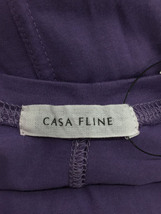 CASA FLINE◆半袖ワンピース/FREE/コットン/PUP/無地_画像3