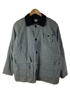 Collegiate/カバーオール/L/コットン/ヒッコリー/ストライプ/Thermore/ギミック有