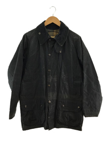 Barbour◆ブルゾン/-/コットン/BLK/A196/Beaufort/英国製/オイルドジャケット