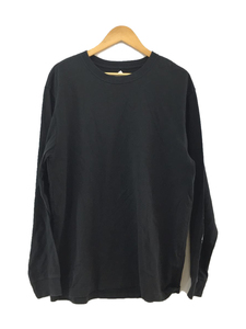 Carhartt◆L/S GRAPHIC LOGO Tシャツ/長袖Tシャツ/M/コットン/ブラック/無地/K231