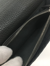 FENDI◆長財布/レザー/GRY/レディース_画像5