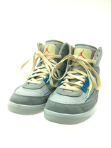 NIKE◆NIKE AIR JORDAN 2 RETRO/DN3802-001/ハイカットスニーカー/25.5cm/GRY_画像2