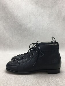 GUCCI◆アンクルブーツ/ブーツ/6/BLK/レザー/635551