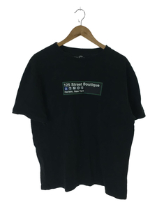 ATMOS◆Tシャツ/XL/コットン/BLK/プリント