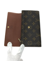 LOUIS VUITTON◆M61725/ポシェット・ポルト・モネクレディ_モノグラム_BRW/PVC/BRW/かび有_画像4