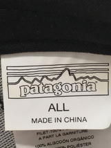 patagonia◆キャップ/-/コットン/BLK/メンズ_画像3