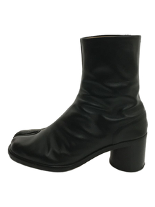 Maison Margiela◆ブーツ/41/BLK/レザー/S57WU0153 PR516/TABI BOOTS/足袋ブーツ