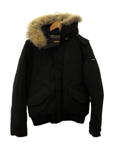 Woolrich◆ダウンジャケット/L/コットン/BLK/60/40 POLAR JACKET