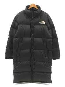 THE NORTH FACE◆NUPTSE COAT_ヌプシコート/L/ナイロン/BLK/無地