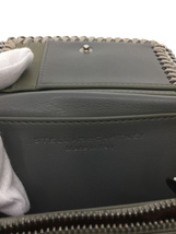 STELLAMcCARTNEY◆Falabella/ファラベラ/ミニウォレット/2つ折り財布/スウェード/グレー/W9132/_画像3