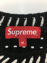 Supreme◆セーター(厚手)/M/ウール/BLK_画像3