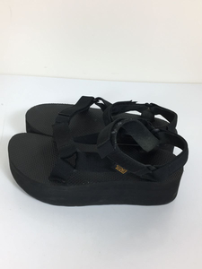 Teva◆サンダル/23cm/BLK/ナイロン/1008844