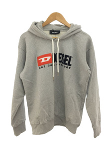 DIESEL◆ディーゼルパーカー/XS/コットン/グレー